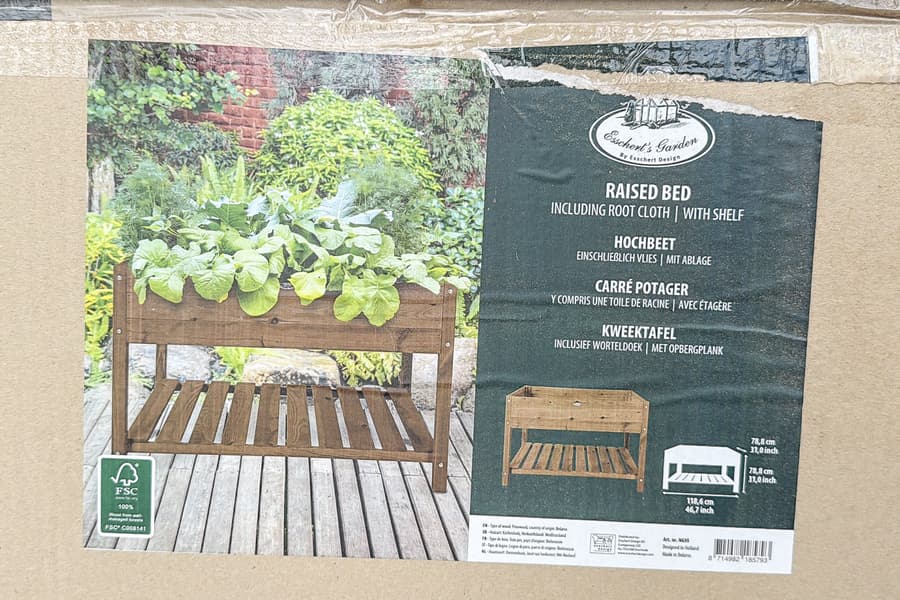 Hochbeet Esschert's Garden, originalverpackt